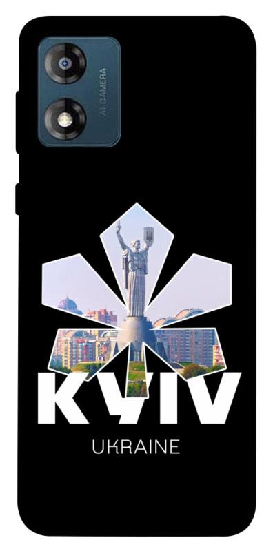 Чехол itsPrint Kyiv для Motorola Moto E13, love ukraine, купить оптом с доставкой
