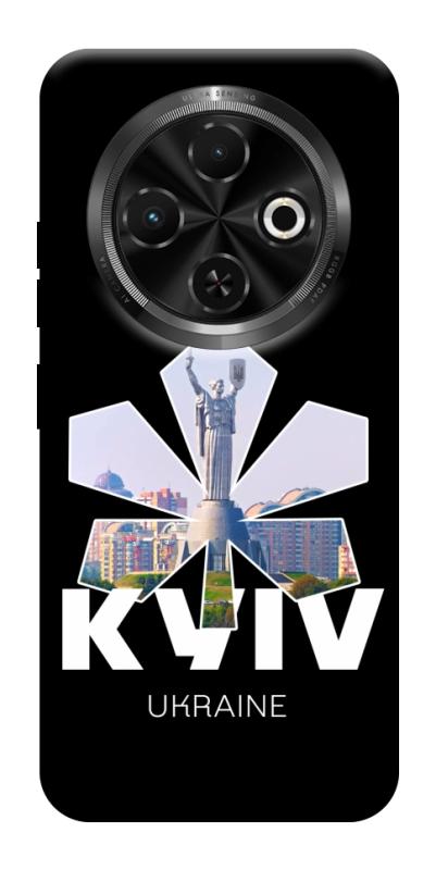 Чохол itsPrint Kyiv для TECNO Spark 30C, love ukraine, купити оптом з доставкою