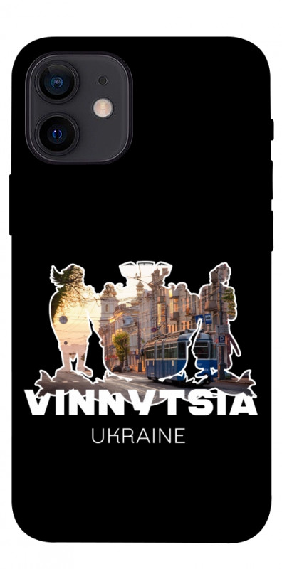 Чохол itsPrint Vinnytsia для Apple iPhone 12 mini (5.4"), love ukraine, купити оптом з доставкою