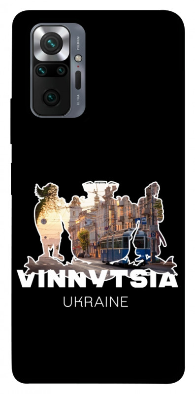 Чехол itsPrint Vinnytsia для Xiaomi Redmi Note 10 Pro, love ukraine, купить оптом с доставкой