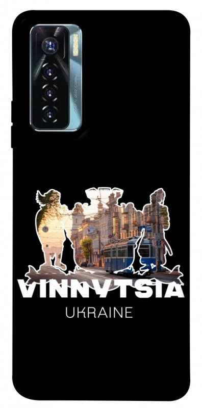 Чехол itsPrint Vinnytsia для TECNO Camon 17 Pro, love ukraine, купить оптом с доставкой