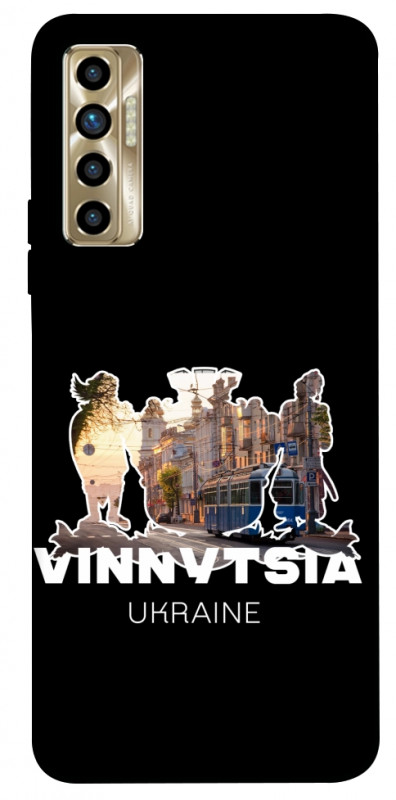 Чехол itsPrint Vinnytsia для TECNO Camon 17P, love ukraine, купить оптом с доставкой