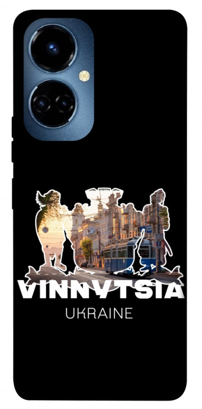 Чехол itsPrint Vinnytsia для TECNO Camon 19 (CI6n) / 19 Pro (CI8n), love ukraine, купить оптом с доставкой