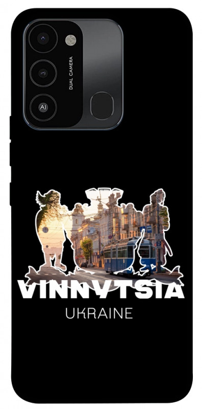 Чехол itsPrint Vinnytsia для Tecno Spark Go 2022 (KG5m), love ukraine, купить оптом с доставкой