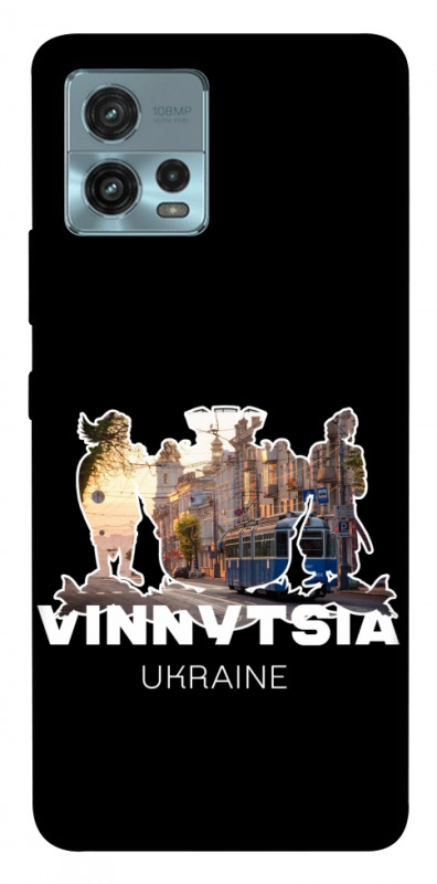Чехол itsPrint Vinnytsia для Motorola Moto G72, love ukraine, купить оптом с доставкой