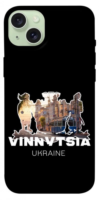 Чехол itsPrint Vinnytsia для Apple iPhone 15 Plus (6.7"), love ukraine, купить оптом с доставкой