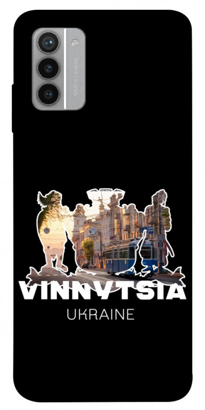 Чехол itsPrint Vinnytsia для Nokia G42, love ukraine, купить оптом с доставкой