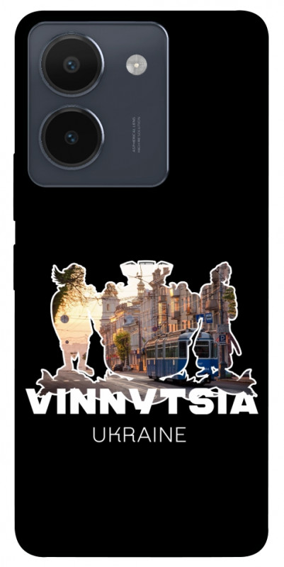 Чехол itsPrint Vinnytsia для Vivo Y36, love ukraine, купить оптом с доставкой