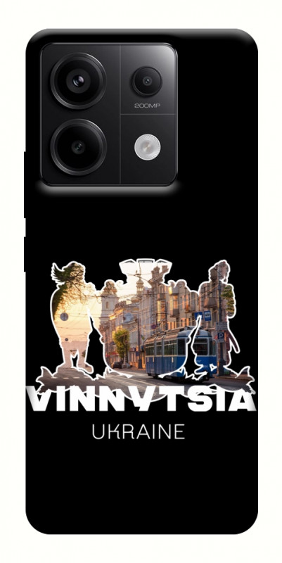 Чехол itsPrint Vinnytsia для Xiaomi Redmi Note 13 Pro 4G, love ukraine, купить оптом с доставкой