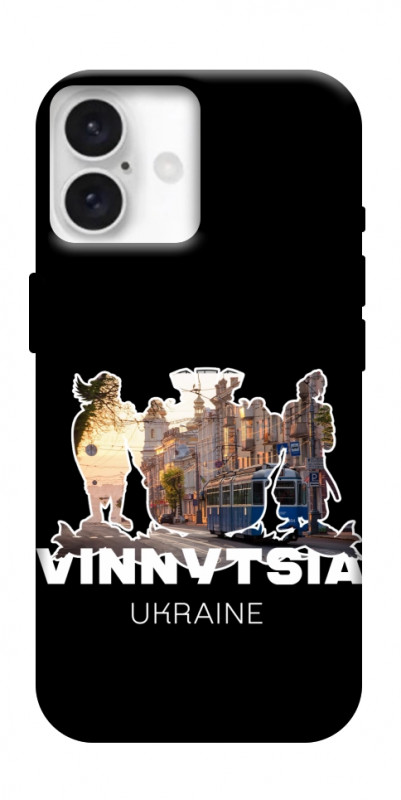 Чехол itsPrint Vinnytsia для Apple iPhone 16 Plus (6.7"), love ukraine, купить оптом с доставкой