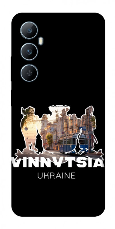 Чехол itsPrint Vinnytsia для Realme C65 4G, love ukraine, купить оптом с доставкой