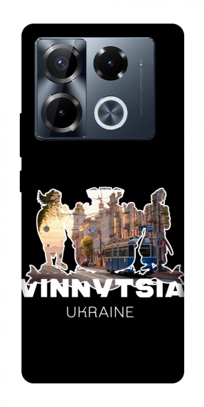 Чехол itsPrint Vinnytsia для Infinix Note 40 Pro 4G, love ukraine, купить оптом с доставкой