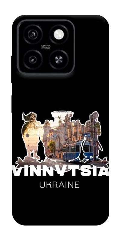 Чехол itsPrint Vinnytsia для ZTE Blade A55 4G, love ukraine, купить оптом с доставкой