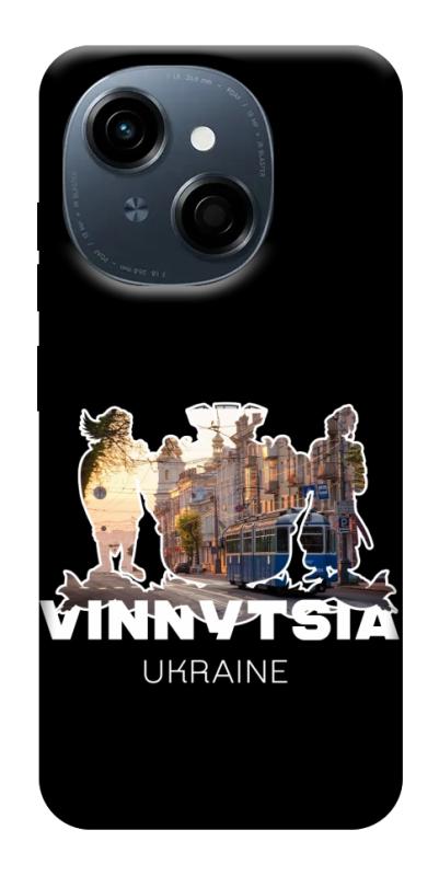Чехол itsPrint Vinnytsia для TECNO Spark Go 1, love ukraine, купить оптом с доставкой