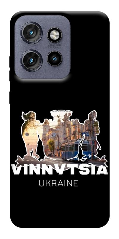 Чехол itsPrint Vinnytsia для Motorola Edge 50 Neo, love ukraine, купить оптом с доставкой