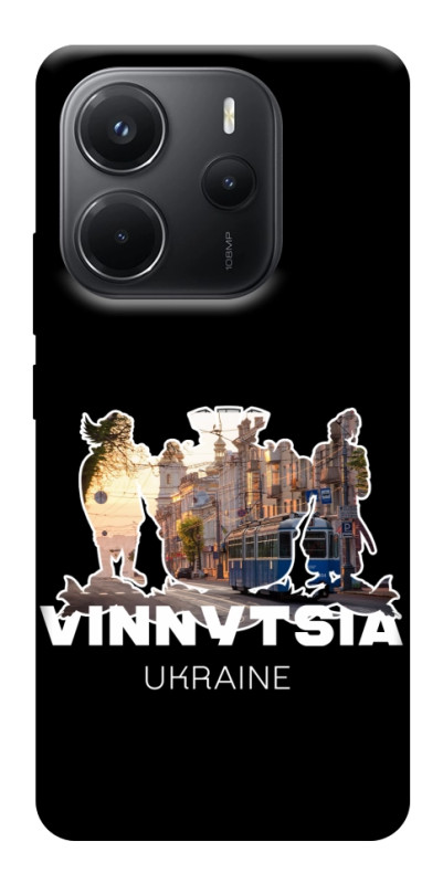 Чехол itsPrint Vinnytsia для Xiaomi Redmi Note 14 4G (Europe version), love ukraine, купить оптом с доставкой