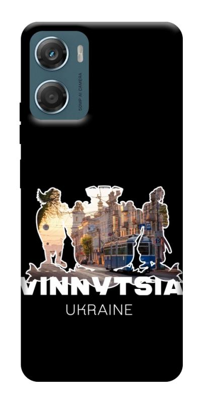 Чехол itsPrint Vinnytsia для Motorola Moto G06, love ukraine, купить оптом с доставкой
