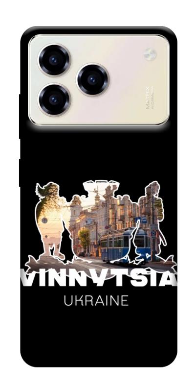 Чехол itsPrint Vinnytsia для ZTE Blade A76, love ukraine, купить оптом с доставкой