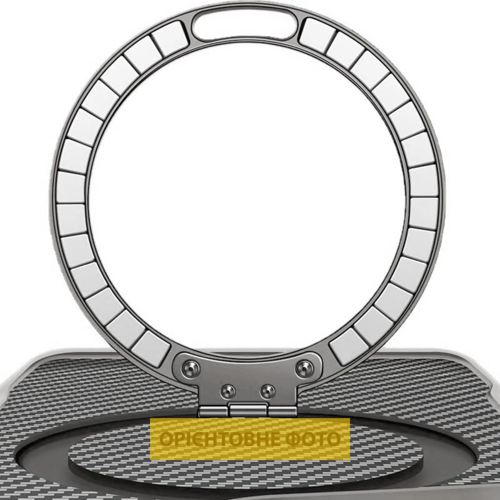 TPU+PC чехол Metal Buttons with MagSafe Carbon Ring для Apple iPhone 17 Air (6.5"), Серый 1, TPU+PC, купить оптом с доставкой