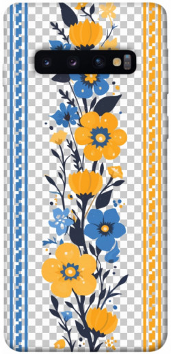 Чехол itsPrint Вышиванка 1 для Samsung Galaxy S10