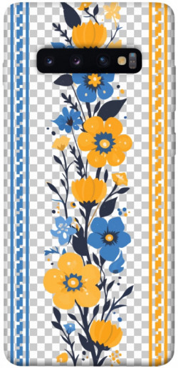 Чехол itsPrint Вышиванка 1 для Samsung Galaxy S10+