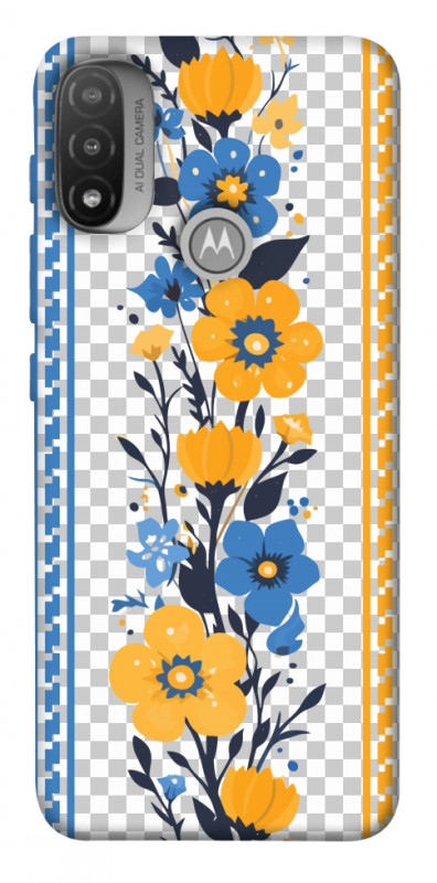 Чехол itsPrint Вышиванка 1 для Motorola Moto E20, itsellopt, купить оптом с доставкой