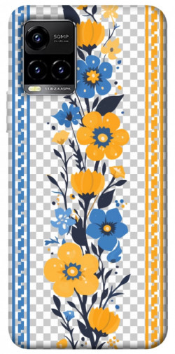 Чехол itsPrint Вышиванка 1 для Vivo Y21 / Y33s