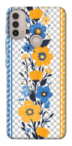 Чехол itsPrint Вышиванка 1 для Motorola Moto E40