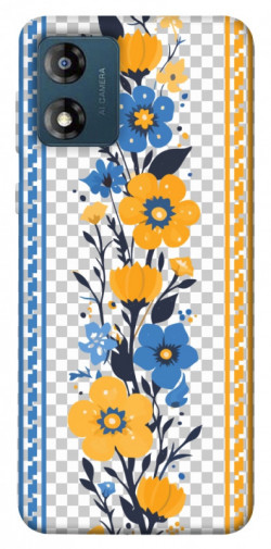 Чехол itsPrint Вышиванка 1 для Motorola Moto E13