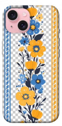 Чехол itsPrint Вышиванка 1 для Apple iPhone 15 (6.1")