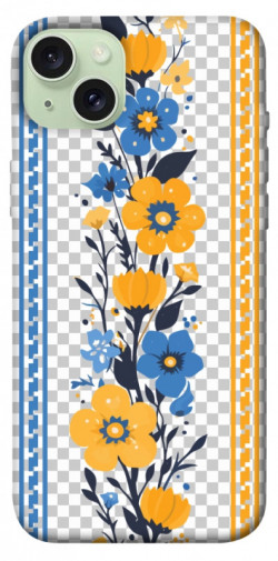 Чехол itsPrint Вышиванка 1 для Apple iPhone 15 Plus (6.7")