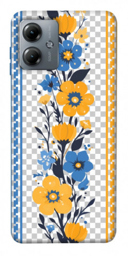 Чехол itsPrint Вышиванка 1 для Motorola Moto G14