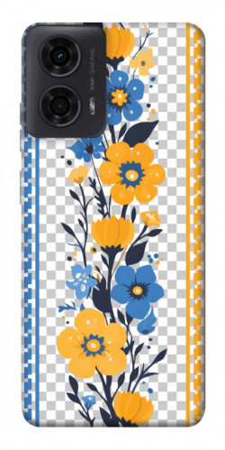 Чехол itsPrint Вышиванка 1 для Motorola Moto G24