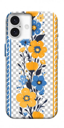 Чехол itsPrint Вышиванка 1 для Apple iPhone 16 (6.1")