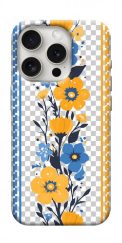 Чехол itsPrint Вышиванка 1 для Apple iPhone 16 Pro (6.3")