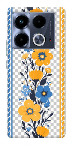 Чехол itsPrint Вышиванка 1 для Infinix Note 40 4G