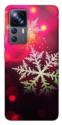 Чехол itsPrint Снежинки для Xiaomi 12T / 12T Pro