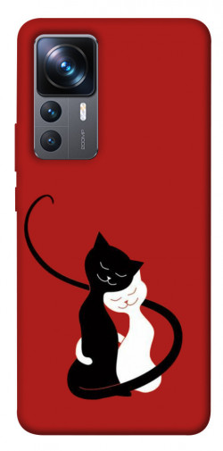 Чехол itsPrint Влюбленные коты для Xiaomi 12T / 12T Pro