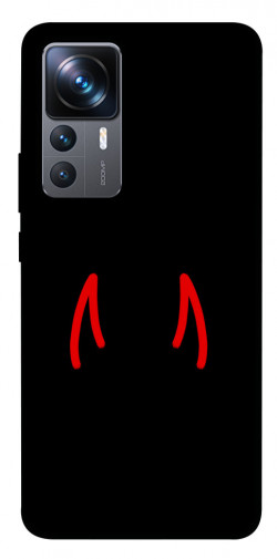 Чохол itsPrint Red horns для Xiaomi 12T / 12T Pro