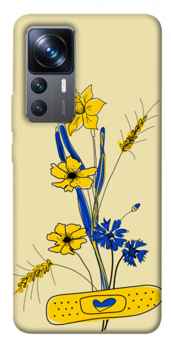Чехол itsPrint Українські квіточки для Xiaomi 12T / 12T Pro