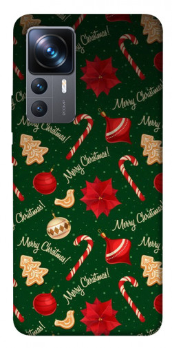 Чохол itsPrint Merry Christmas для Xiaomi 12T / 12T Pro