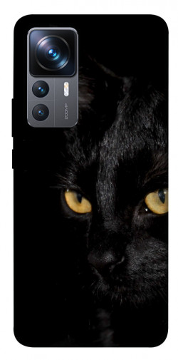Чехол itsPrint Черный кот для Xiaomi 12T / 12T Pro