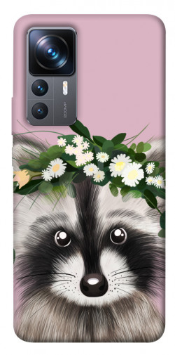Чохол itsPrint Raccoon in flowers для Xiaomi 12T / 12T Pro