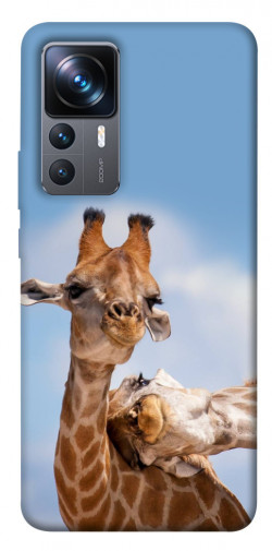 Чехол itsPrint Милые жирафы для Xiaomi 12T / 12T Pro