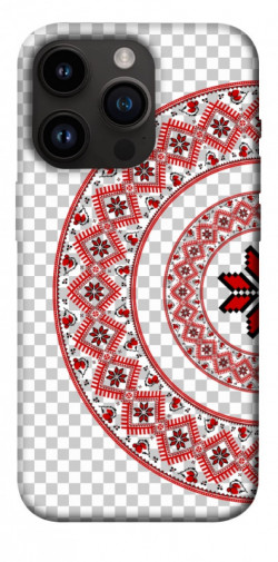 Чехол itsPrint Вышиванка 3 для Apple iPhone 14 Pro (6.1")