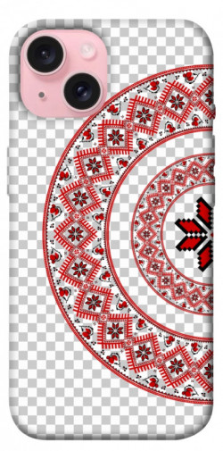 Чехол itsPrint Вышиванка 3 для Apple iPhone 15 (6.1")