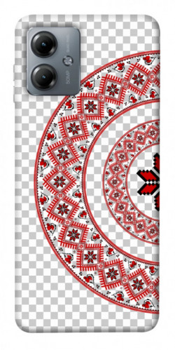 Чехол itsPrint Вышиванка 3 для Motorola Moto G14