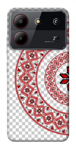 Чехол itsPrint Вышиванка 3 для ZTE Blade A54 4G