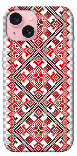 Чехол itsPrint Вышиванка 6 для Apple iPhone 15 (6.1")