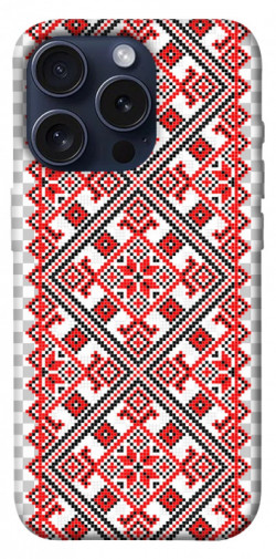 Чехол itsPrint Вышиванка 6 для Apple iPhone 15 Pro (6.1")